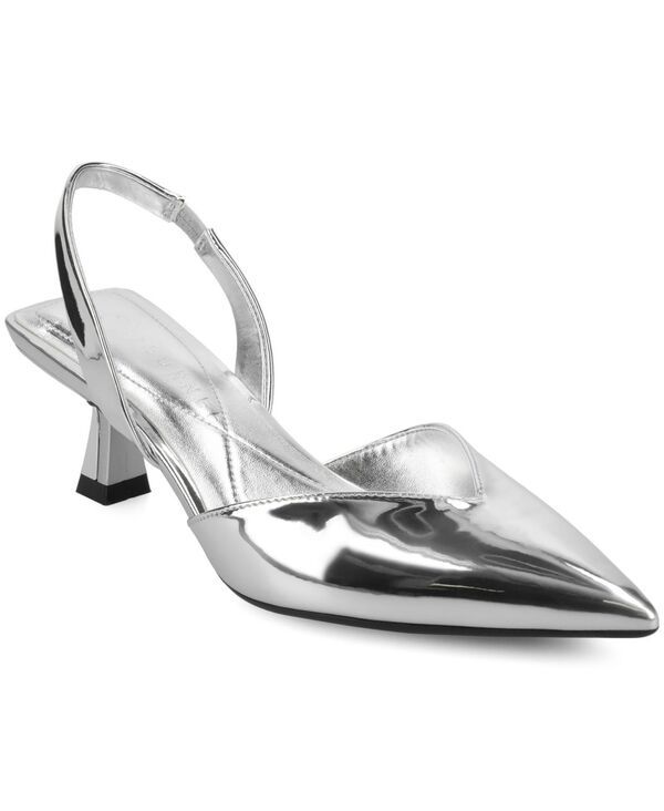 ジュルネ コレクション レディース シューズ パンプス Journee Collection Womens Fallon Low Pointed Toe Pumpsilver シルバー