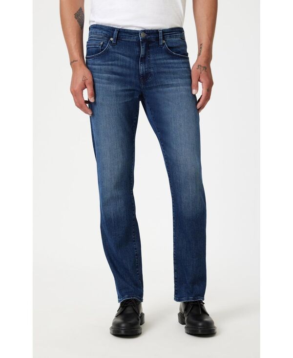 マーヴィ ジーンズ メンズ ボトムス デニムパンツ ストレート Mavi Jeans Mavi Mens Zach Straight Leg In Dark Brushed Nashville Dark blue ブルー