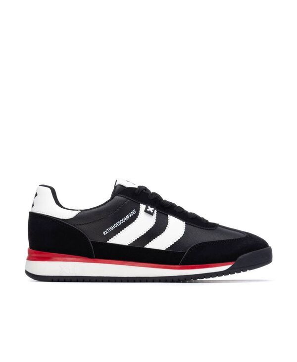 キシタイ メンズ シューズ スニーカー XTI Mens Urban Casual Sneakers Black ブラック