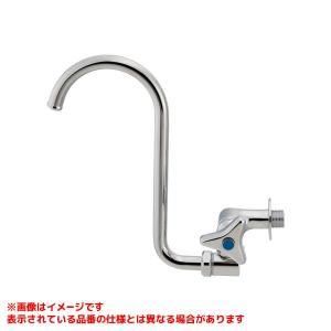 【新品・5営業日で発送】KAKUDAI カクダイ 横形スワン水栓(折りたたみ式)【708-101】