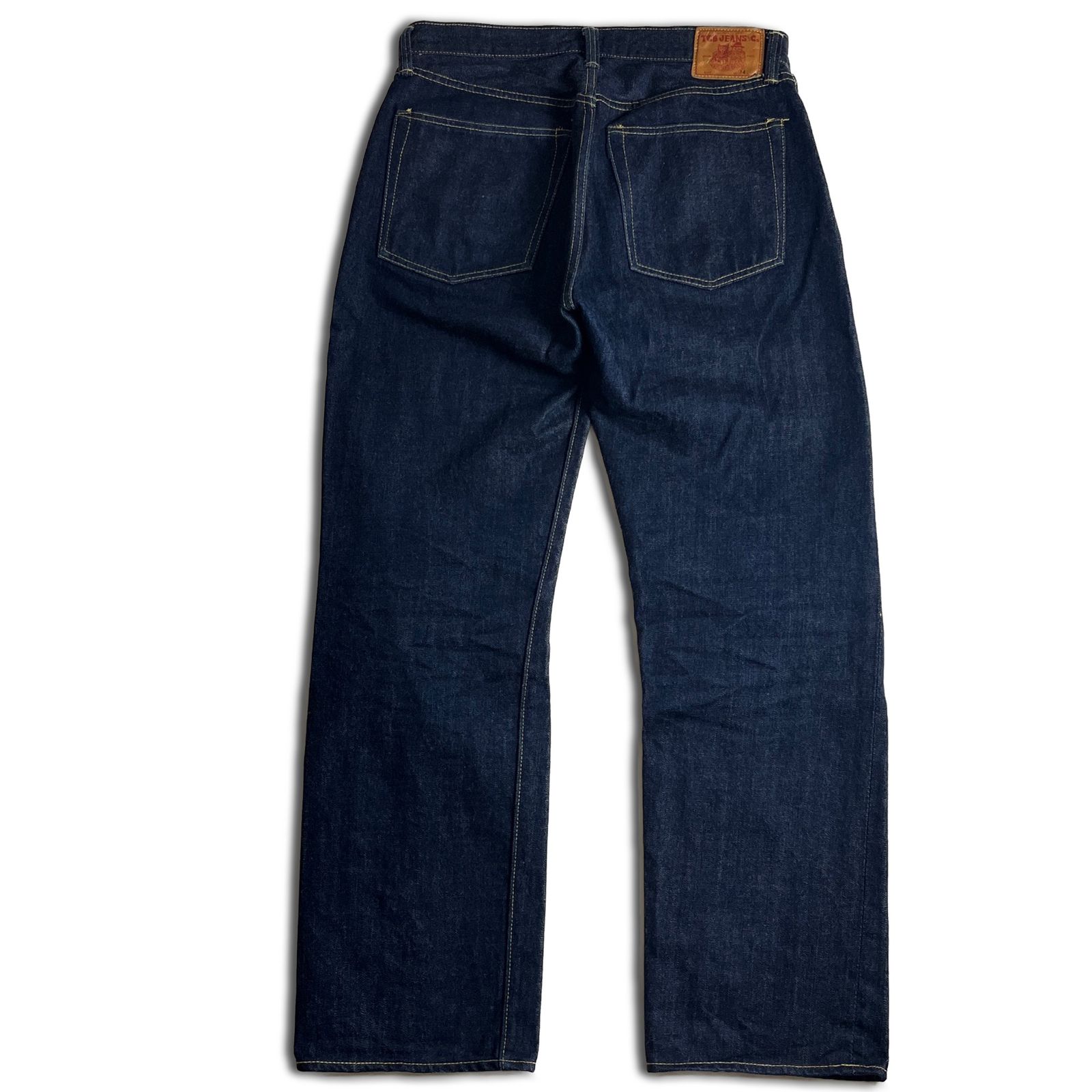 TCB JEANS ネルポケット 40s デニムパンツ 月桂樹ボタン TCBジーンズ 
