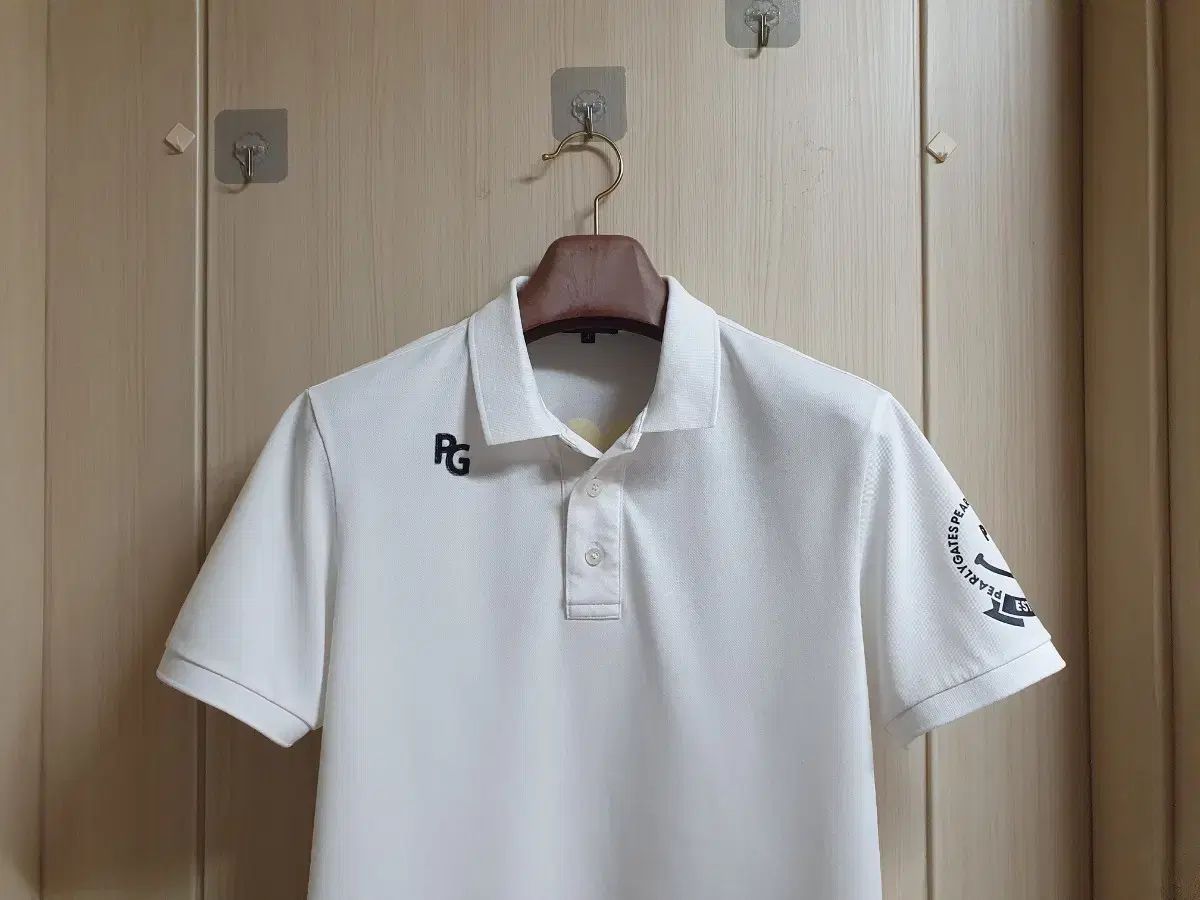 パーリーゲイツ (95) 白 (カラーTシャツ) 半袖