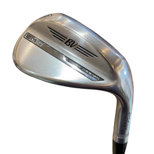 【中古】 タイトリスト VOKEY SPIN MILLED SM10 ツアークロム 56°/12°D ウェッジ WG NS PRO 950GH neo (フレックスS) メンズ 男性用 右利き 右用 Cランク ゴルフクラブ