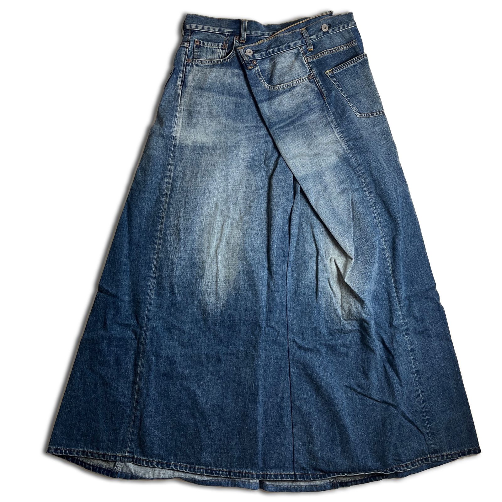JUNYA WATANABE 再構築デニムスカート 21AW】JUNYA WATANABE COMME des GARCONS 再構築 デニムスカート