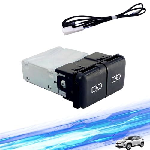 WeCar ヤリス ヤリスクロス 後部座席用 チャージャーtype-c 急速充電ポート デュアルタイプ 後席USB リヤシート用 USB追加アダプタ アクセサリー カーダブル USB充電器ts 4ff0ca4a