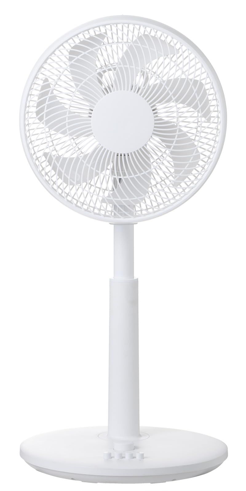 simplus リビング扇 30cm メカ式 7枚羽 風量3段階 首振り 静音 お手入れ簡単 ダイヤル式 ボタン式 高さ調整 上下角度調整 換気 羽根分解 洗える 静音 省エネ simplus シンプラス SP-30MD-01 (ホワイト)koe
