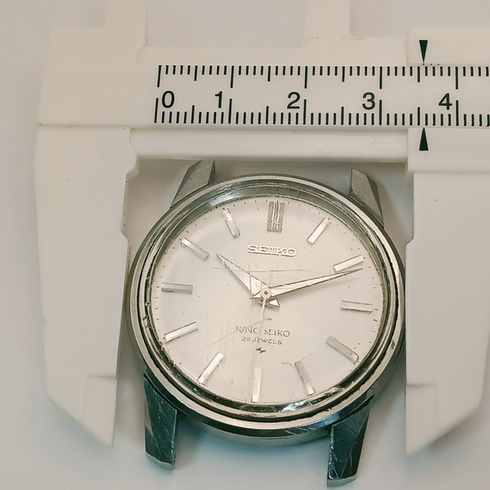 稼働品KING SEIKO25 JEWELS自動巻き腕時計44-9990