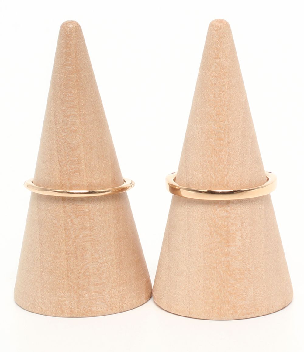 美品 ビズー リング 指輪 K18 ダイヤ 0.08ct ローズクオーツ ペリドット ペンダントトップ　3点セット レディース BIZOUX