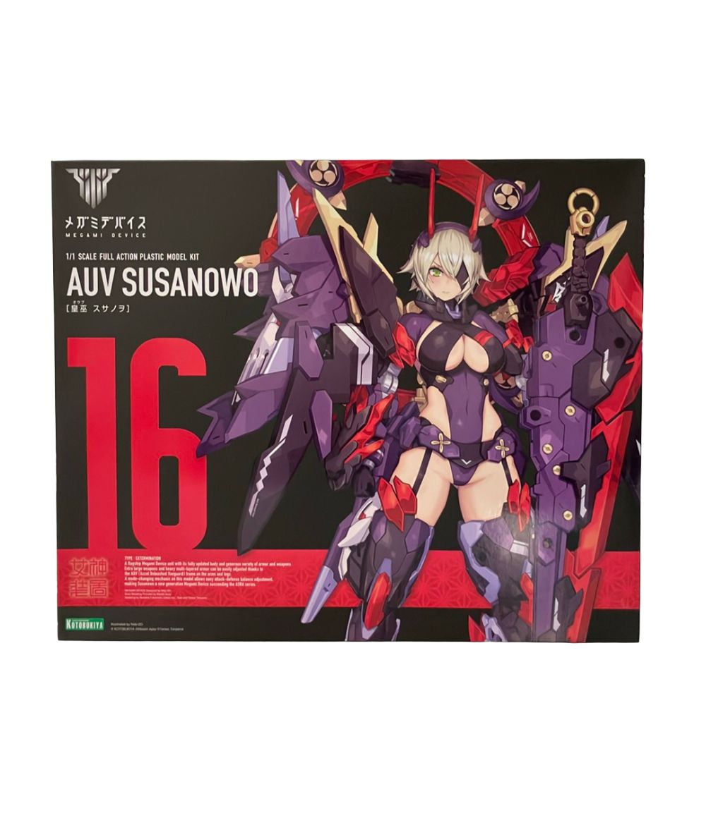 美品 コトブキヤ メガミデバイス 1/1 皇巫 スサノヲ プラモデル