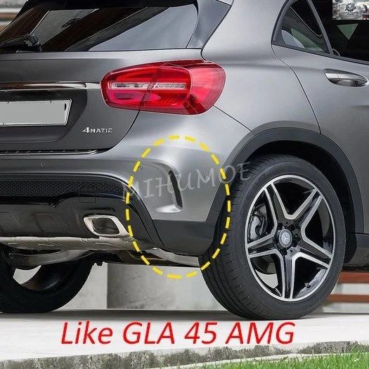 メルセデス・ベンツ GLAクラス X156 2014-2019 スプラッシュガード マッドフラップ フェンダー 180 200 220 250 GLA45 AMG メルセデス・ベンツ GLAクラス X156 2014-2019 スプラッシュガード マッドフラップ フェンダー 180 200 220 250 GLA45 AMG