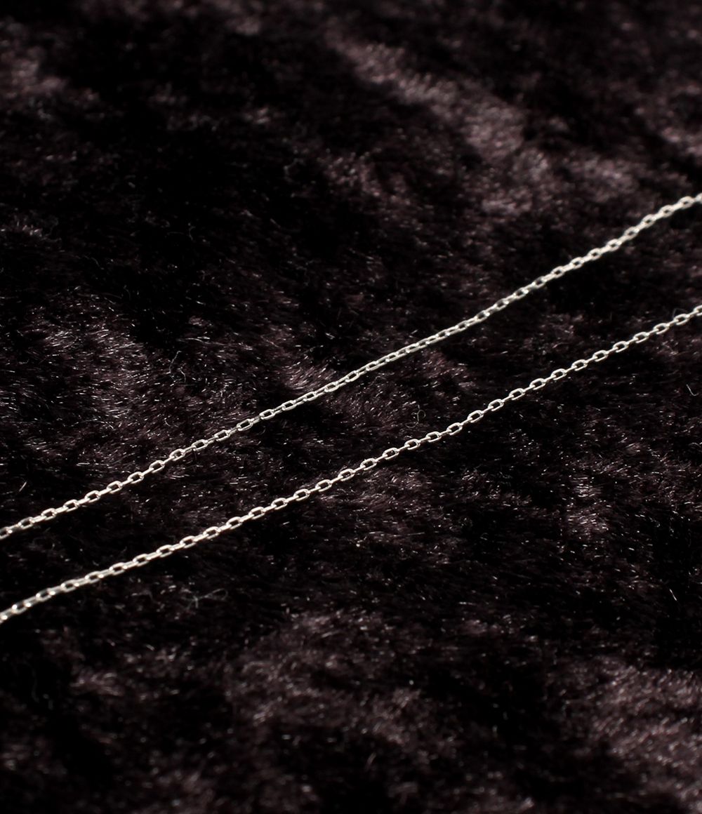 美品 ネックレス Pt900 Pt850 ダイヤ 0.20ct レディース