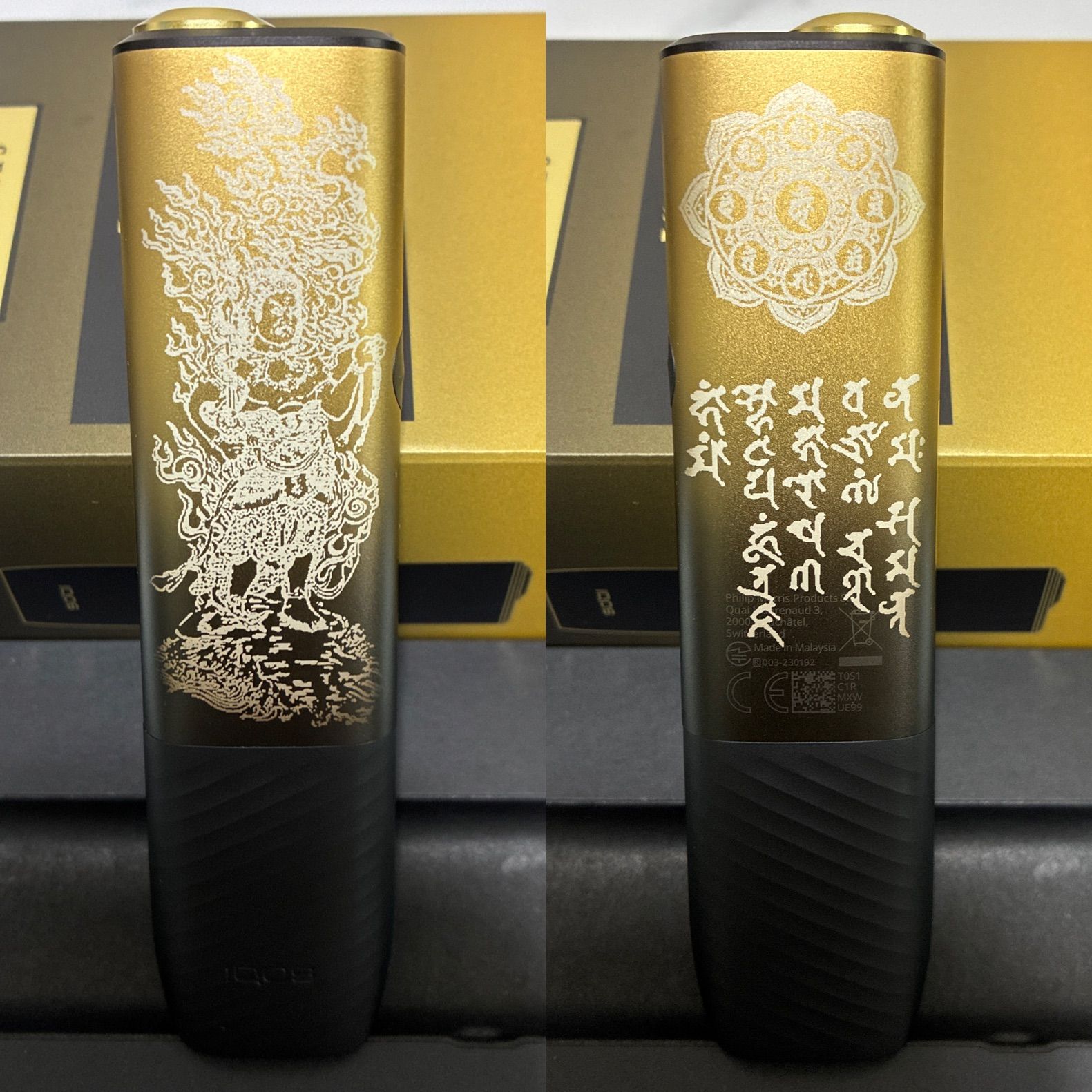 不動明王 不死鳥 加工 iQOS ILUMA i ONE アイコス イルマ i ワン 