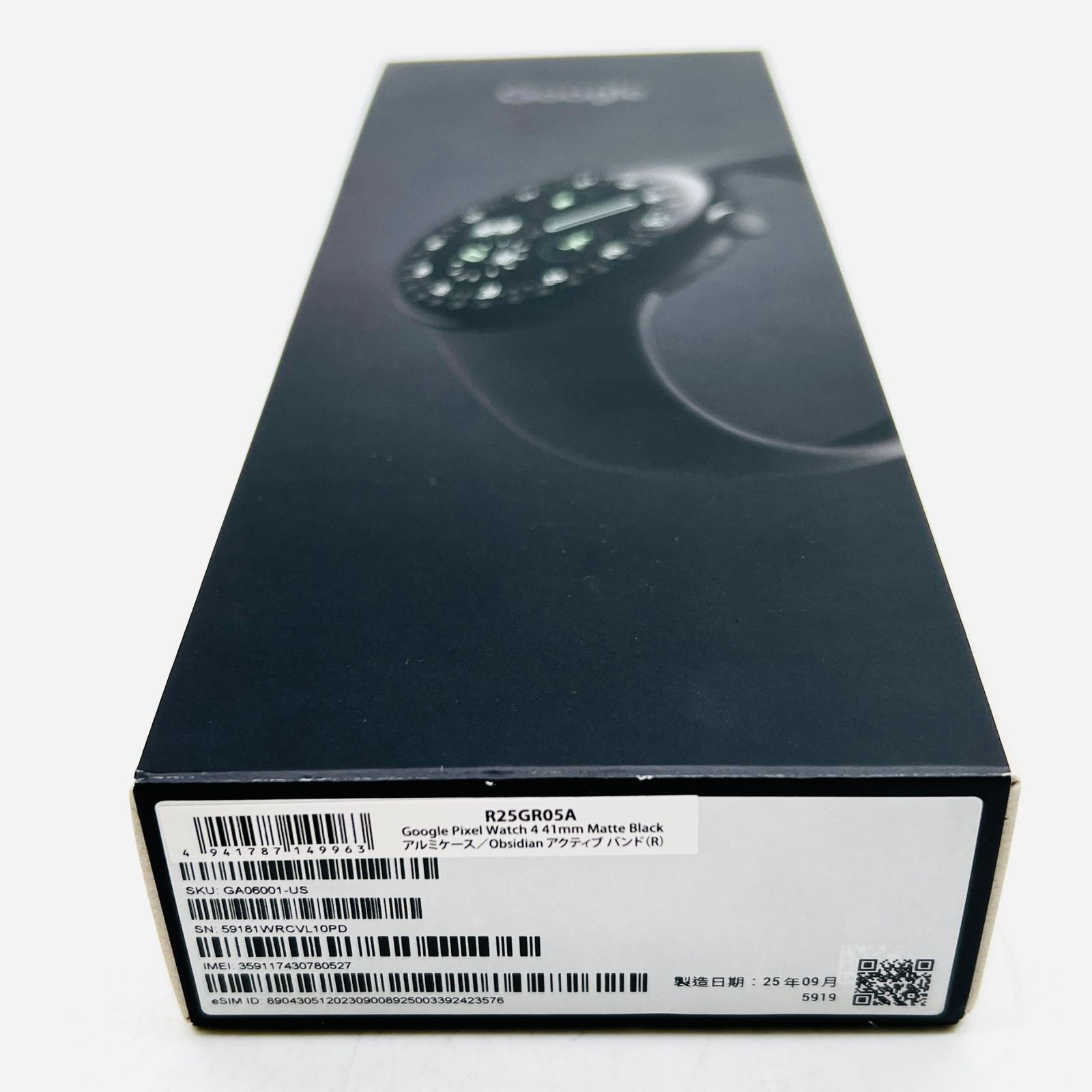 新品 au Google Pixel Watch4 41mm LTE マットブラック 利用制限〇 新品 au Google Pixel Watch4 41mm LTE マットブラック 利用制限〇