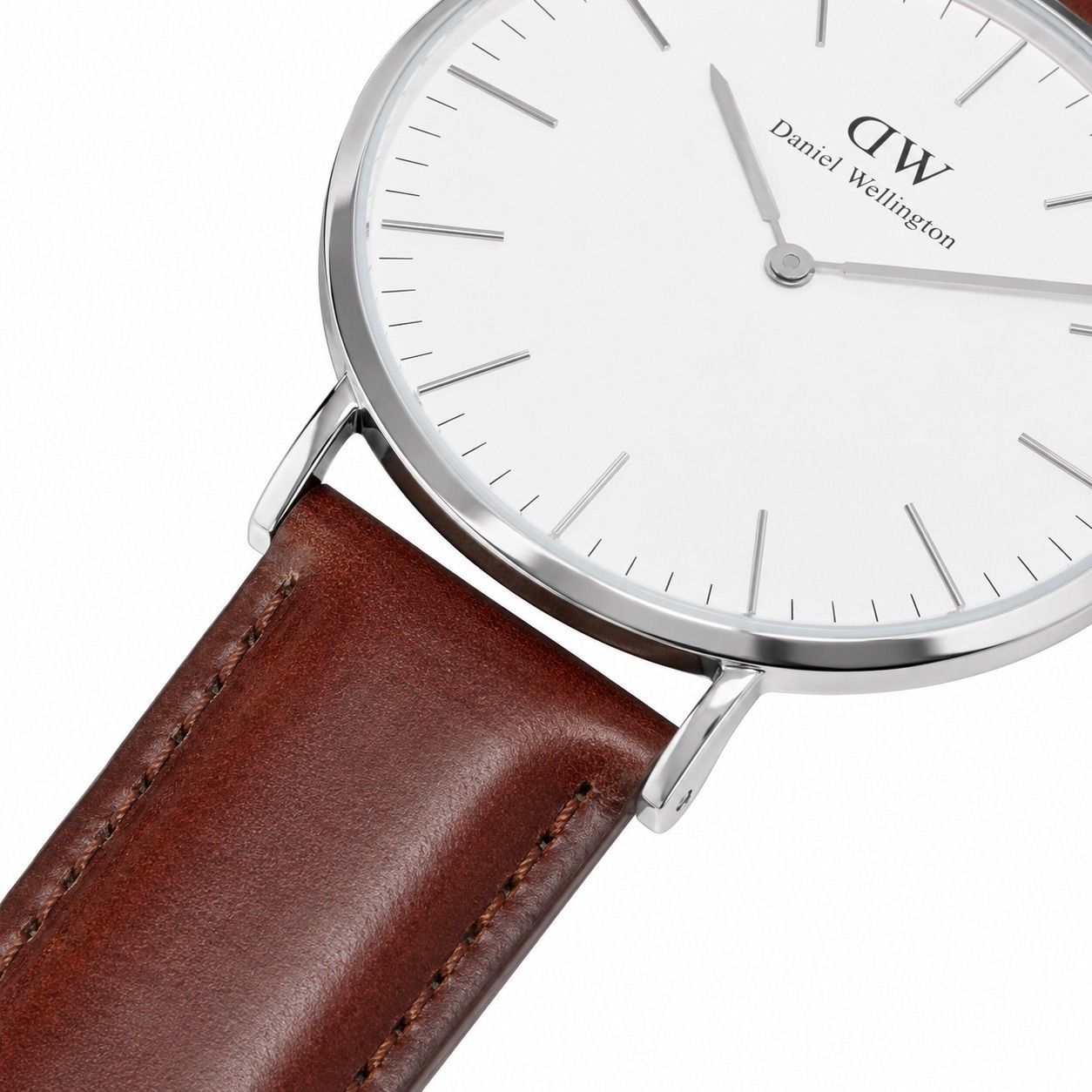 【ギフト対応可】ダニエルウェリントン DANIEL WELLINGTON 腕時計 Classic St Mawes Silver 40 シルバー ホワイト ブラウン クオーツ アナログ おしゃれ 人気 ブランド 誕生日 記念 プレゼント ギフト 送料無料 【ギフト対応可】ダニエルウェリントン DANIEL WELLINGTON 腕時計 Classic St Mawes Silver 40 シルバー ホワイト ブラウン クオーツ アナログ おしゃれ 人気 ブランド 誕生日 記念 プレゼント ギフト 送料無料