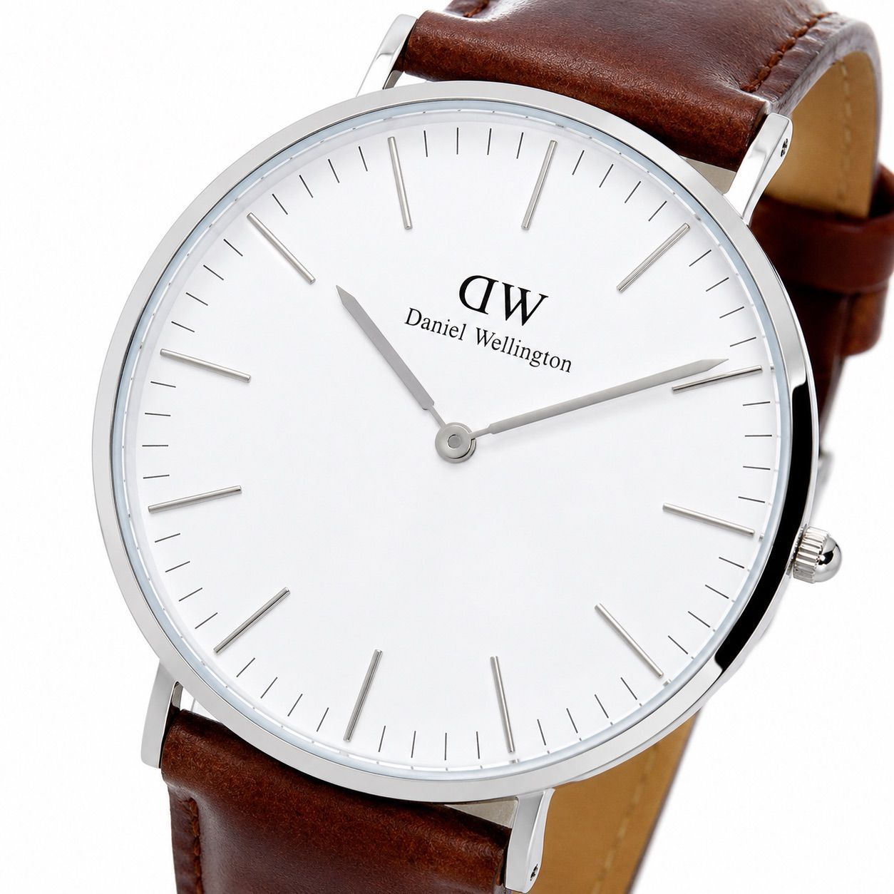 【ギフト対応可】ダニエルウェリントン DANIEL WELLINGTON 腕時計 Classic St Mawes Silver 40 シルバー ホワイト ブラウン クオーツ アナログ おしゃれ 人気 ブランド 誕生日 記念 プレゼント ギフト 送料無料 【ギフト対応可】ダニエルウェリントン DANIEL WELLINGTON 腕時計 Classic St Mawes Silver 40 シルバー ホワイト ブラウン クオーツ アナログ おしゃれ 人気 ブランド 誕生日 記念 プレゼント ギフト 送料無料