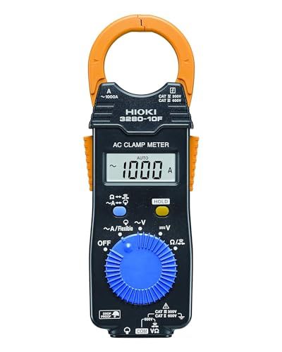 HIOKI (日置電機) ACクランプメータ 3280ー10F 【交流電流 1000A】 平均値 テスター DMM 日本製 テストリード, 携帯用ケース付属 [並行輸入品]kk d74d5630