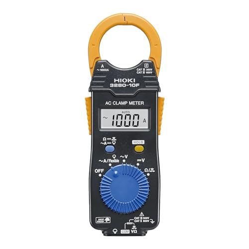 HIOKI (日置電機) ACクランプメータ 3280ー10F 【交流電流 1000A】 平均値 テスター DMM 日本製 テストリード, 携帯用ケース付属 [並行輸入品]kk d74d5630