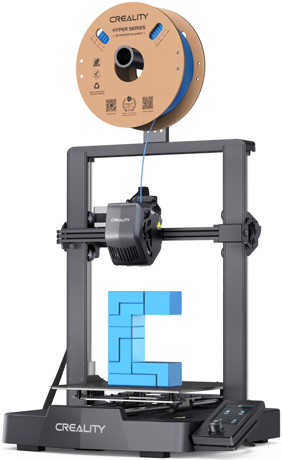 【新品】Creality Ender3 V3 SE 3dプリンター、250mm/s高速印刷 造形サイズ 220*220*250mm CR タッチ 自動レベリング スプライトダイレクト押出機付き 3Dプリンター デュアルZ軸＆Y軸 フィラメント ac66f711
