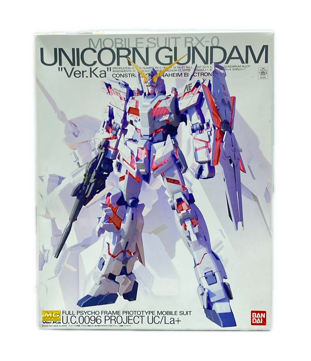 バンダイ 機動戦士ガンダムUC MG 1/100 RX-0 ユニコーンガンダム Ver.Ka プラモデル