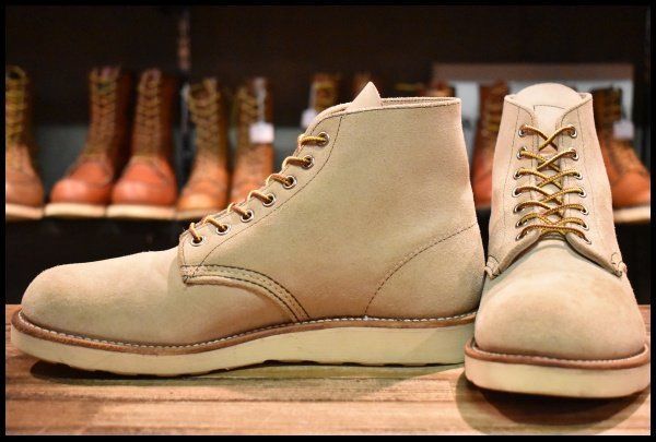【8.5D 美品 10年】レッドウィング 8167 スエード アイリッシュセッター ホーソーンアビレーンラフアウト ブーツ redwing HOPESMORE【GP586】