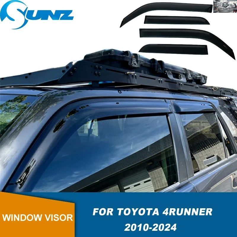 トヨタ 4ランナー 2010 - 24 ウェザーシールド サイドウィンドウバイザー