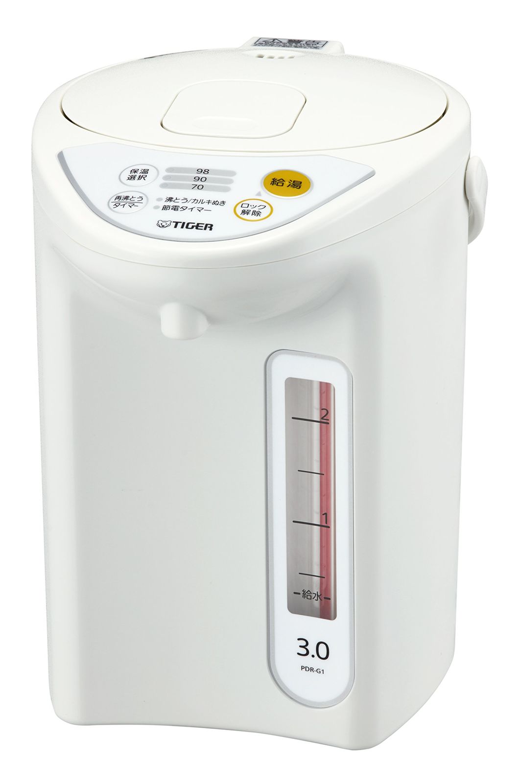 ホワイト PDR-G301-W 3L ポット 電気 Tiger マイコン 魔法瓶 タイガー