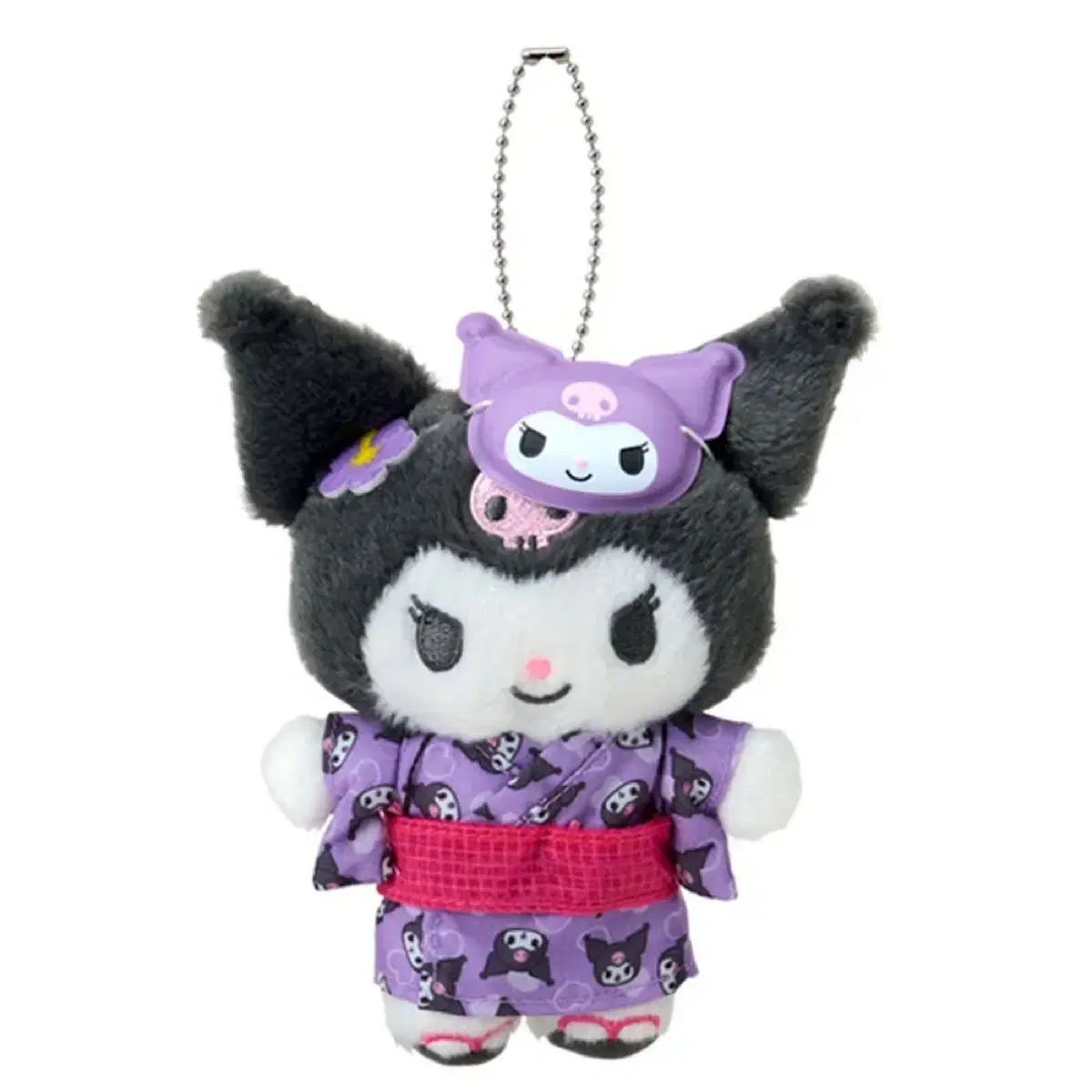 当日発送 サンリオ クロミ 夏祭り ぬいぐるみ キーホルダー 新品