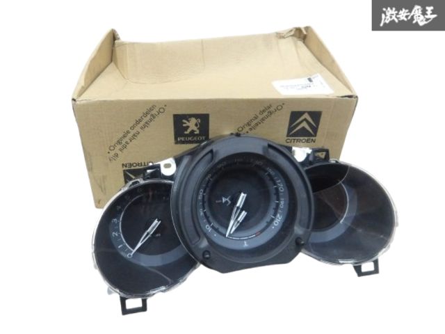 【未使用】 純正 CITROEN シトロエン DS3 スピードメーター タコメーター 計器 98041357XT 即納 棚J-3