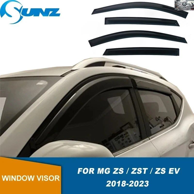 サイドウィンドウディフレクター MG ZS / ZST / ZS EV 2018 - 23 車用レインプロテクター ウィンドウサンレインバイザー