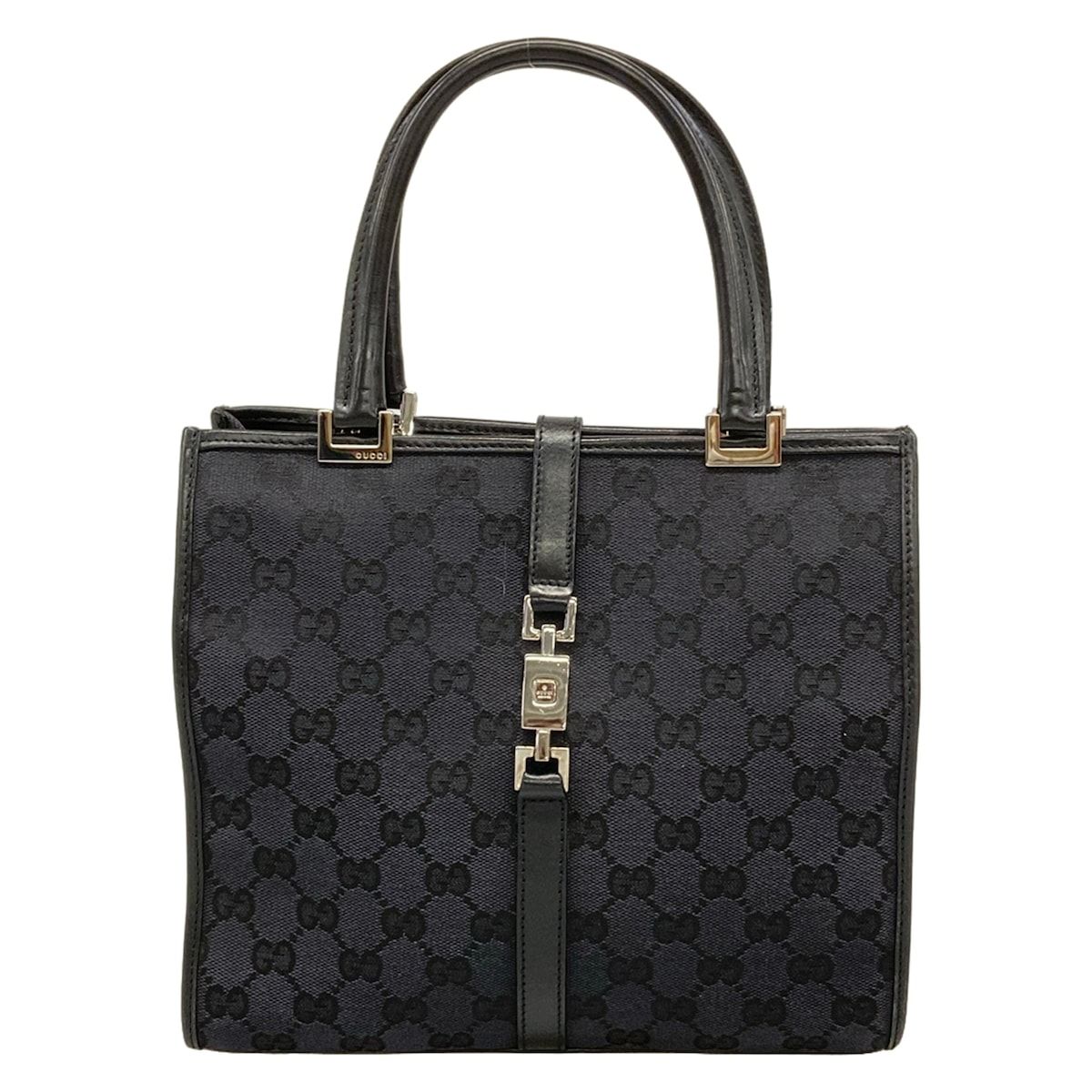 GUCCI(グッチ) トートバッグ ジャッキー 0021065 黒 レザー
