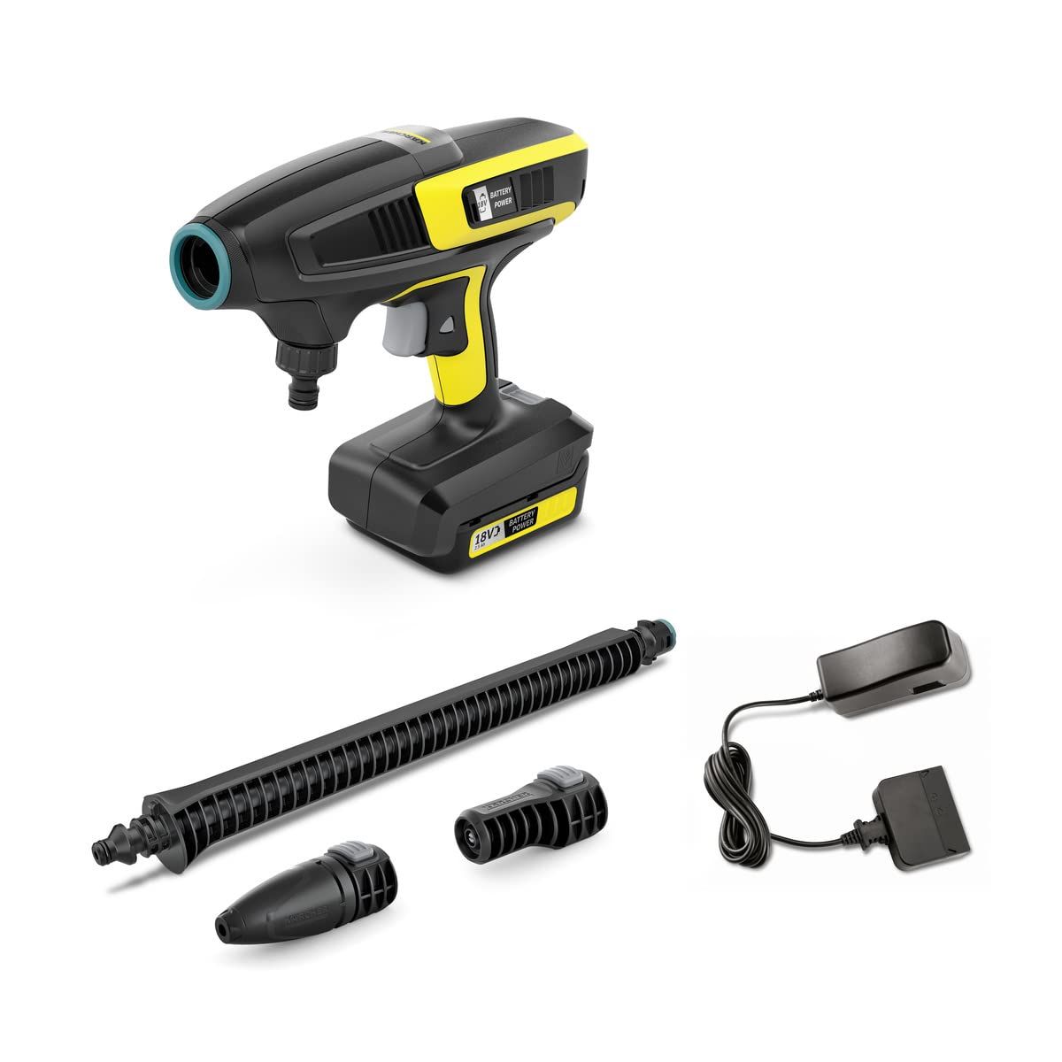 ケルヒャー(KARCHER) モバイル高圧洗浄機 KHB 6 1.328-113.0 ブラック [ハンディタイプ] [バッテリータイプ]
