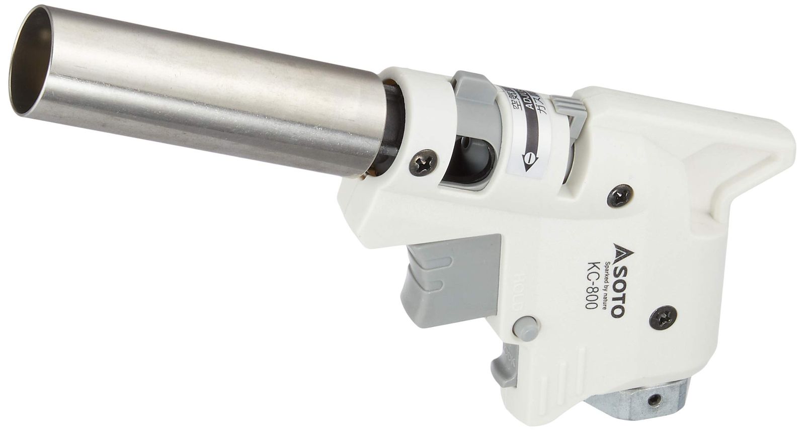 新富士バーナー(Shinfuji Burner) 炙りマスターPro KC-800 白 長さ150×幅25×高さ100mm(本体のみ)koe