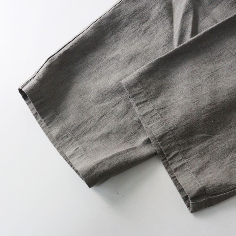 2025SS エヴァムエヴァ evam eva Water linen wide pants ウォーター