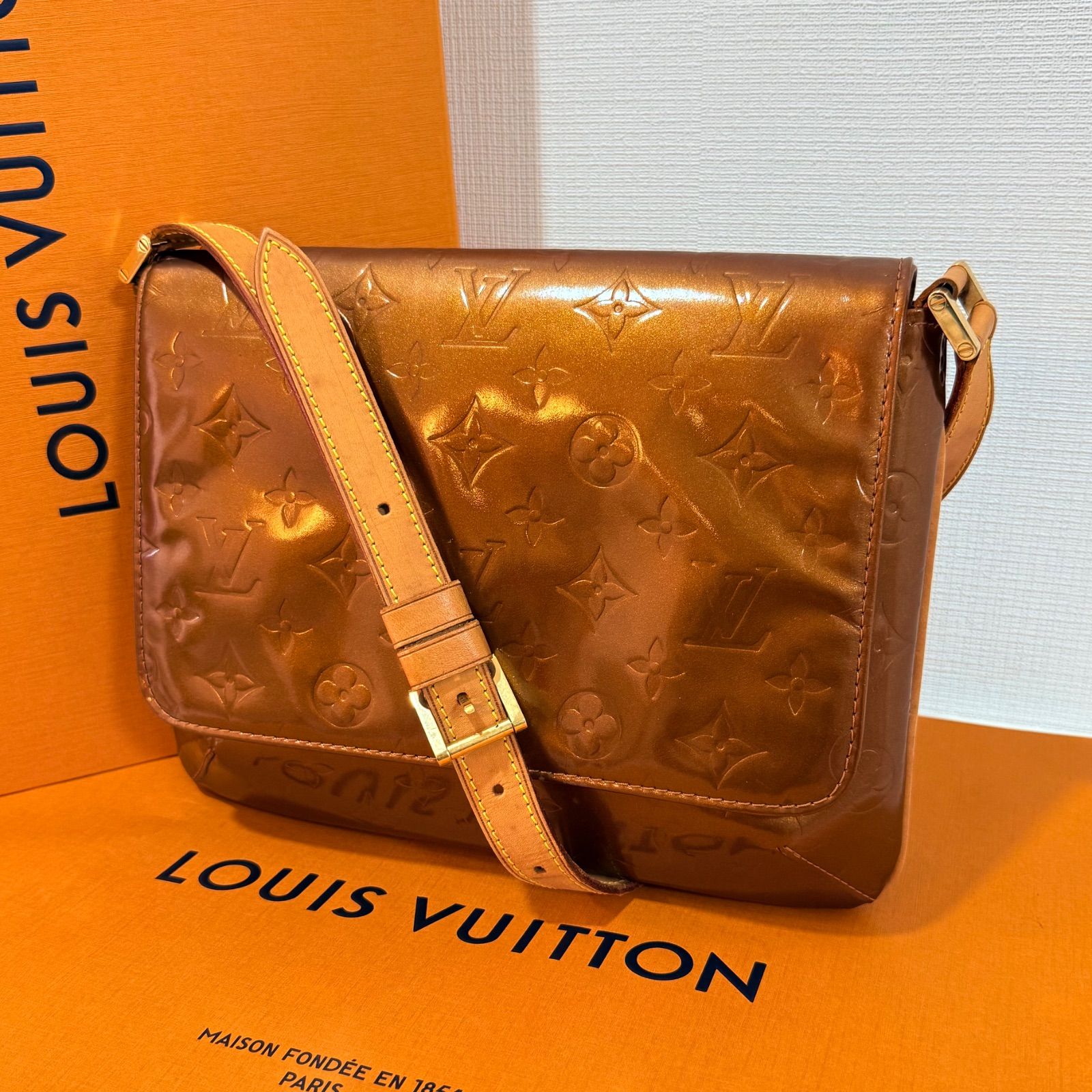 LOUIS VUITTON ルイヴィトン ヴェルニ トンプソンストリート バック