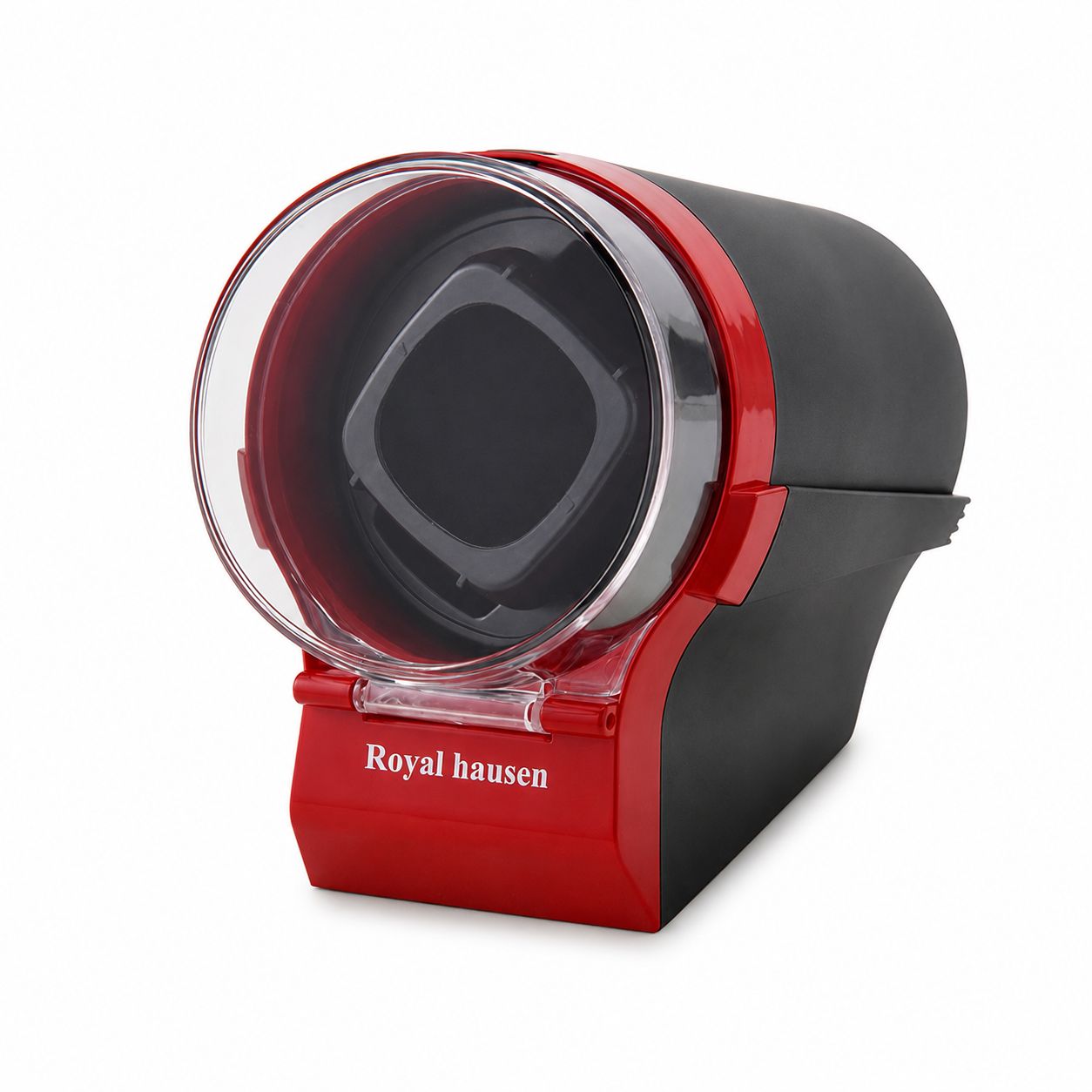 ロイヤルハウゼン ROYAL HAUSEN 1本巻ワインダー Single Watch Winder Red & Black ワインディングマシーン レッド ブラック コレクションケース 収納ボックス インテリア おしゃれ 誕生日 記念 プレゼント 送料無料