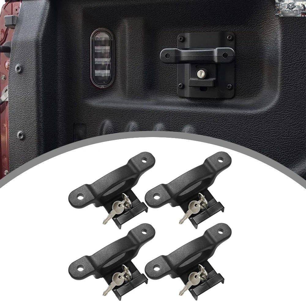 4個入りトラック荷台タイダウンアンカーボックスリンククリートプレートフォード2015-2020 F150 F250 F350 FL3Z-99000A64-Bベッドクリート