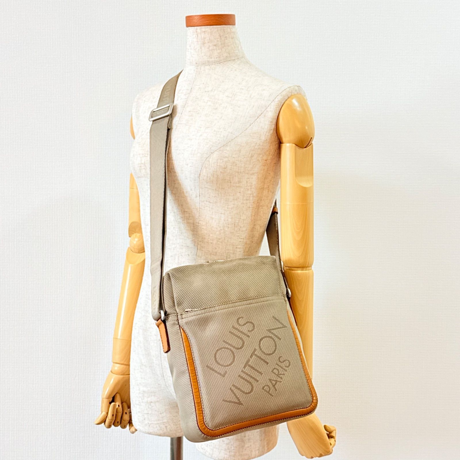 ■外側美品■LOUIS VUITTON ルイヴィトン ダミエ ジェアン シタダン LOUIS VUITTON ルイヴィトン ダミエ ジェアン シタダン 外側美品
