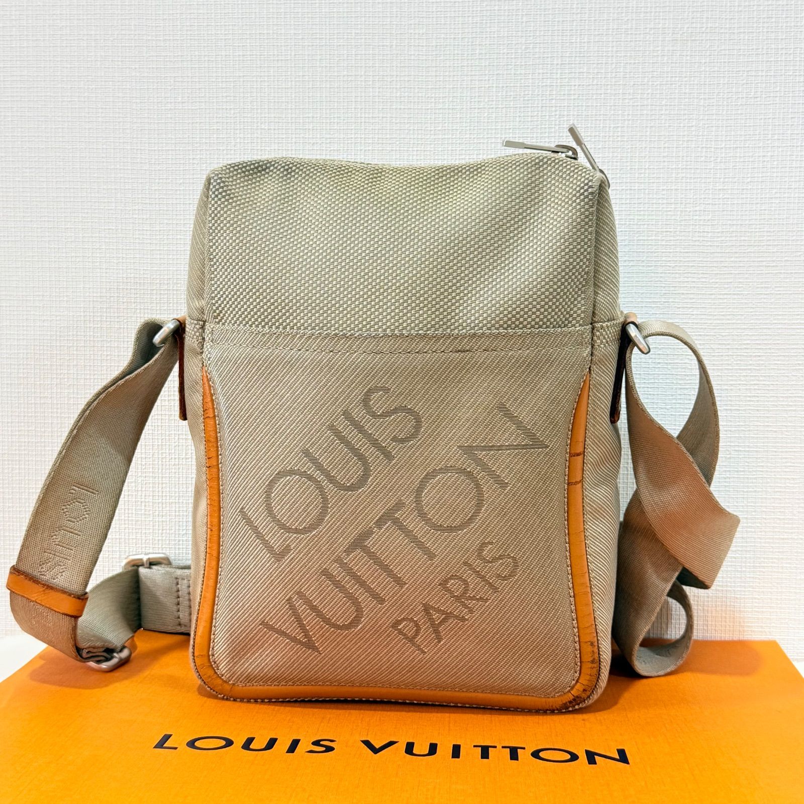 LOUIS VUITTON ルイヴィトン ダミエ ジェアン シタダン 外側美品