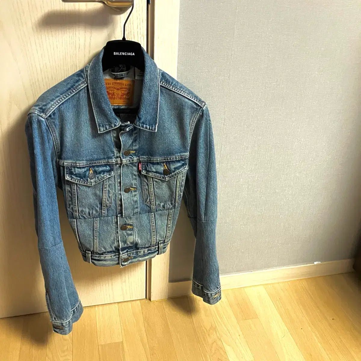 (L) Vetements 17AW ヴェトモン リーバイス デニムジャケット