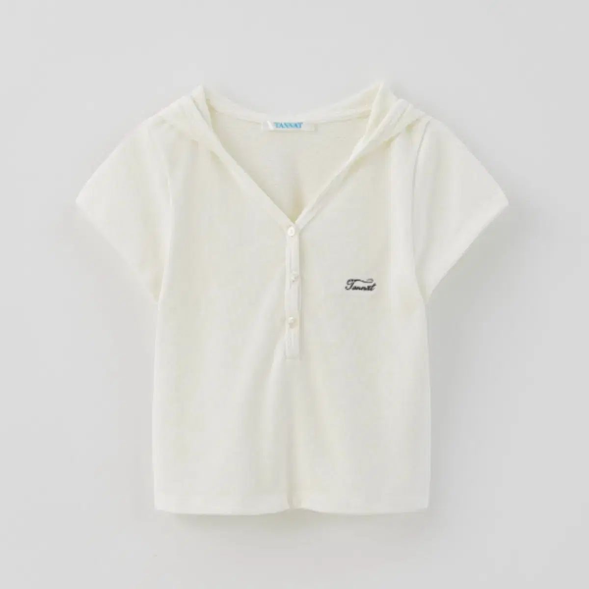 タナット ループ フーディー Tシャツ 白 (1回着用)