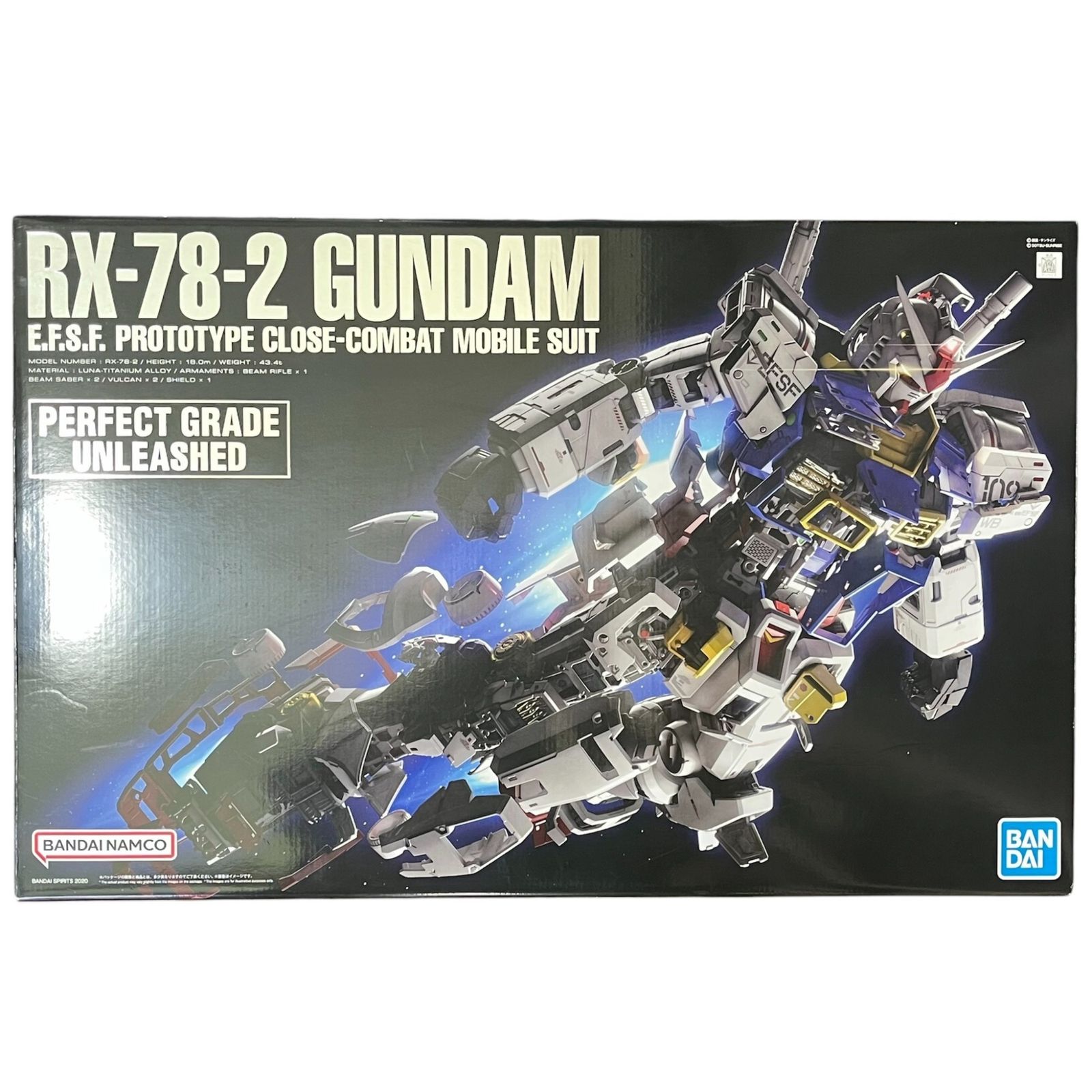 PG UNLEASHED 機動戦士ガンダム RX-78-2 ガンダム 1/60スケール プラモデル #ma
