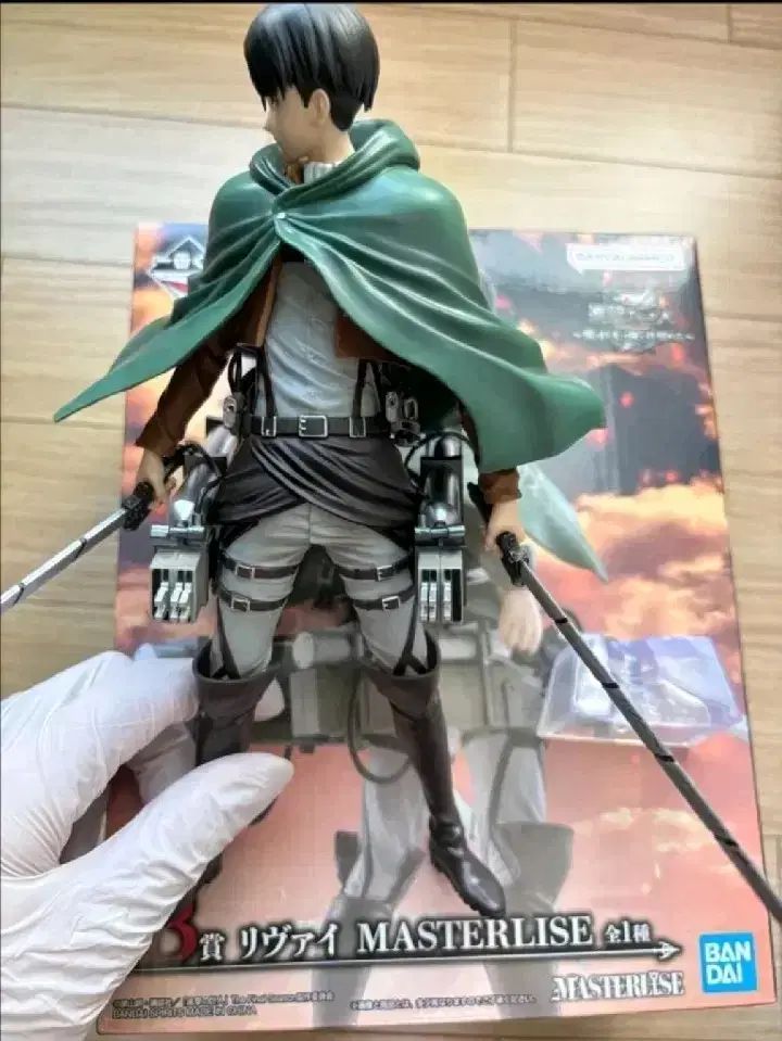 進撃の巨人 リヴァイ B賞 MASTERLISE フィギュア 出品