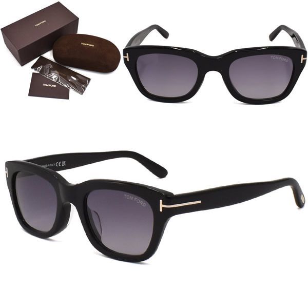 TOM FORD トムフォード FT0237-F/S 01B 51 TF0237 SNOWDON サングラス