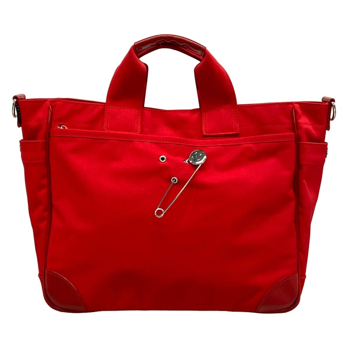 POTR(ピーオーティーアール) トートバッグ美品 - レッド