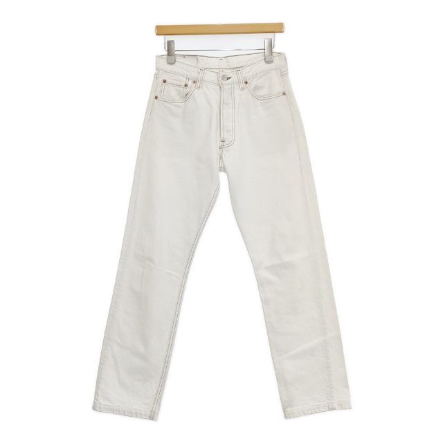 Levi's W29 L32 USA製 501-0612 刻印522 ボタンフライ ジーンズ デニムパンツ 90年代 ホワイト レディース リーバイス【中古】6-0523G∞