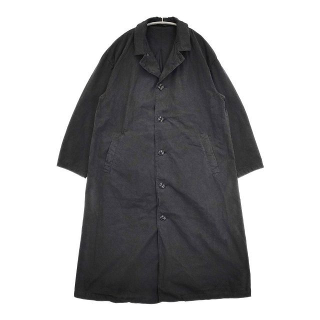 nest Robe スーピマコットンステンカラーコート 01231-1331-8 ステンカラーコート 23SS ブラック レディース ネストローブ【中古】6-0523M∞