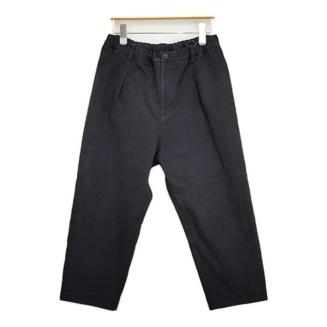 ARTS&SCIENCE EASY PANTS イージーパンツ 0213-U3110-0100 コットン パンツ ブラック系 レディース アーツ&サイエンス【中古】6-0523G∞