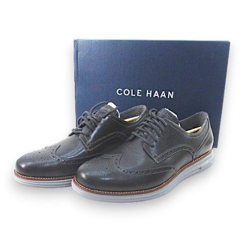 コールハーン COLE HAAN C40507 OG RMSTD WINGTIP OX オックスフォードシューズ ウィングチップ 28.5㎝ グレー レザー