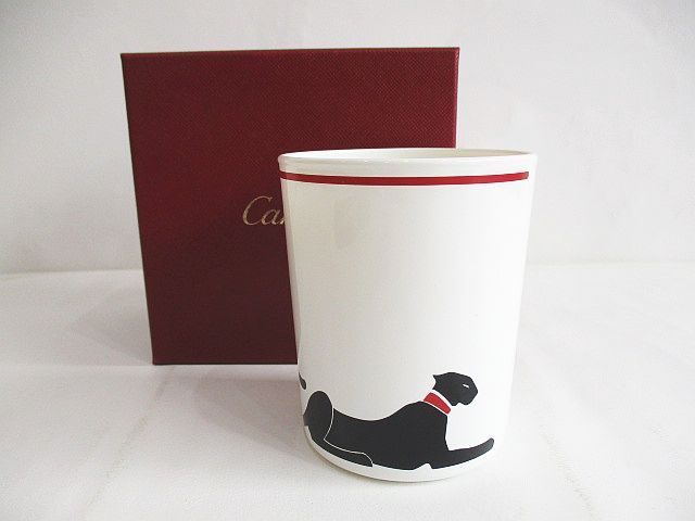 未使用 箱付き 非売品 Cartier カルティエ アロマキャンドル パンテール カルティエ Cartier パンテール 豹モチーフ アロマキャンドル - メルカリ