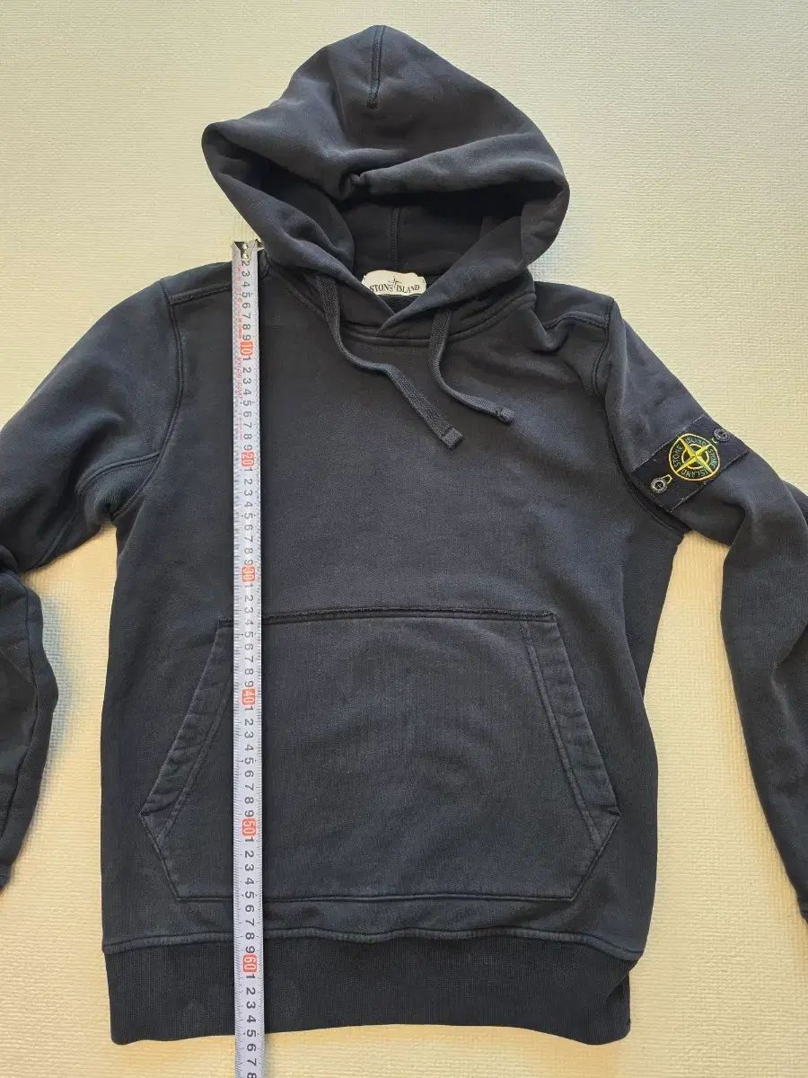 STONE ISLAND ストーンアイランド フードTシャツ ブラック S